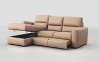 Loiano 3 Seater Sofa with Left Hand Facing Lounger & Sliding Footrest | Loiano Sofa Range | ScS