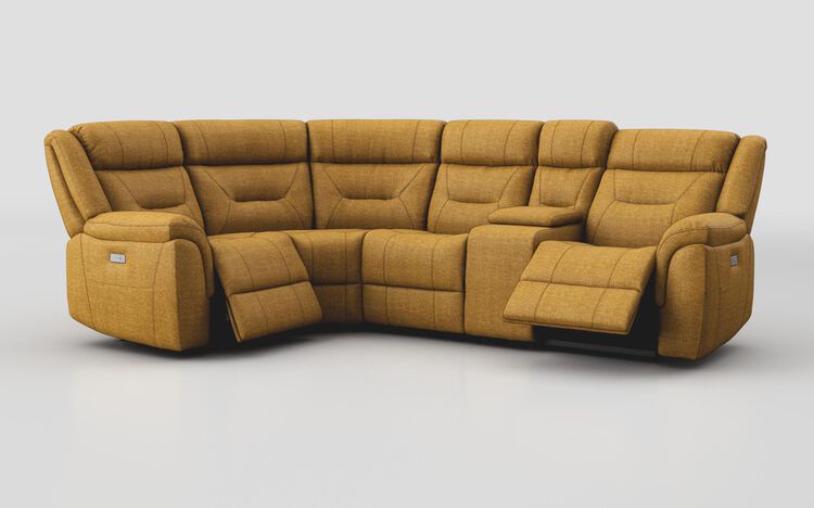Ainsdale 1 Corner 2 Power Sofa with Console | Ainsdale Sofa Range | ScS
