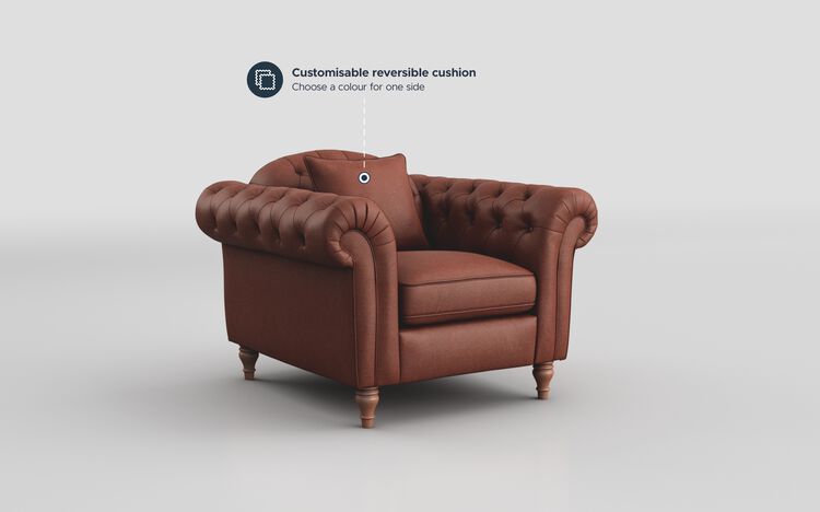 Regina Leather Armchair | Regina Sofa Range | ScS
