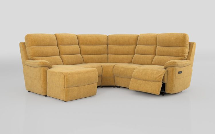Ossett 2 Corner 2 Left Hand Facing Chaise Right Hand Facing Power Sofa with Head Tilt | Ossett Sofa Range | ScS
