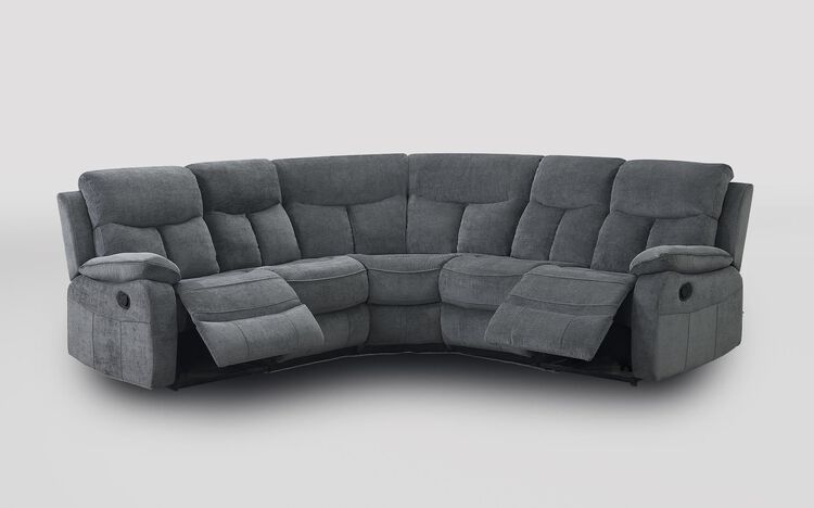 Tobias Fabric 2 Corner 2 Manual Recliner Sofa | Tobias Sofa Range | ScS