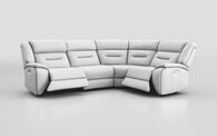 Massari 3 Corner 1 Power Recliner Sofa with Power Head Tilt | Massari Sofa Range | ScS