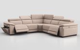 Mesola 3 Corner 3 Power Sofa with Manual Head Tilt