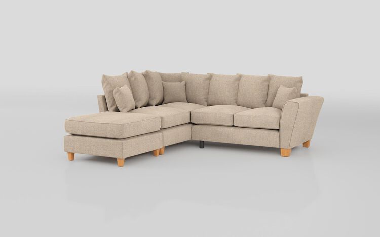 Tenbury 1 Corner 2 Left Hand Facing Chaise Scatter Back Sofa | Tenbury Sofa Range | ScS