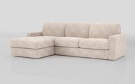 Barete Large Arm 4 Seater Sofa Bed with Left Hand Facing Large Lounger | Barete Sofa Range | ScS