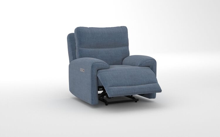 Caldbeck Power Recliner Chair with Power Head Tilt, Lumbar & Heat | Caldbeck Sofa Range | ScS