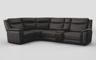 Savio 1 Corner 3 Sofa with Media Console & Silver Charging Pad | Savio Sofa Range | ScS