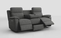 Calboli 3 Seater Power Recliner Sofa with Power Head Tilt, Lumbar, Drawer & Table | Calboli Sofa Range | ScS