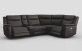 Savio 3 Corner 1 Power Recliner Sofa with Console