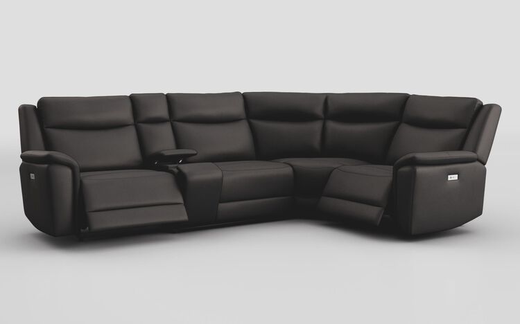 Savio 3 Corner 1 Power Recliner Sofa with Console | Savio Sofa Range | ScS