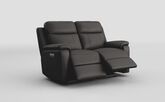 Calboli 2 Seater Power Recliner Sofa with Power Head Tilt & Lumbar