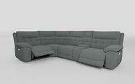 Belford 1 Corner 3 Power Recliner Sofa with Console and Power Head Tilt | Belford Sofa Range | ScS