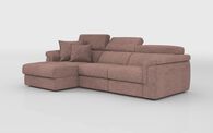 Taviano Large 3 Seater Sofa with Sliding Seats and Left Hand Facing Lounger | Taviano Sofa Range | ScS