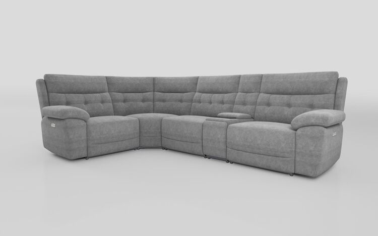Belford 1 Corner 3 Sofa with Media Console | Belford Sofa Range | ScS
