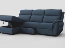 Sogliano 3 Seater Sofa With Drawer & Left Hand Facing Storage Chaise | Sogliano Sofa Range | ScS