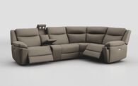 Villa 3 Corner 1 Power Recliner Sofa & Console with Lights | Villa Sofa Range | ScS