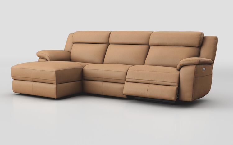 Sarsina 3 Seater Sofa Right Hand Facing Power & Left Hand Facing Lounger with Head Tilt | Sarsina Sofa Range | ScS