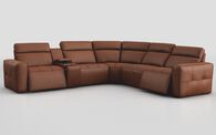 Geminiano 2 Corner 2 Power Recliner Sofa with Left Hand Facing Console | Geminiano Sofa Range | ScS