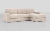 Barete Large Arm 4 Seater Sofa Bed with Right Hand Facing Large Lounger