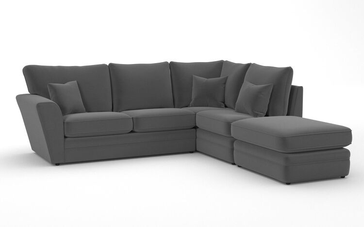 Tunstall 2 Corner 1 Chaise Standard Back Sofa | Tunstall Sofa Range | ScS