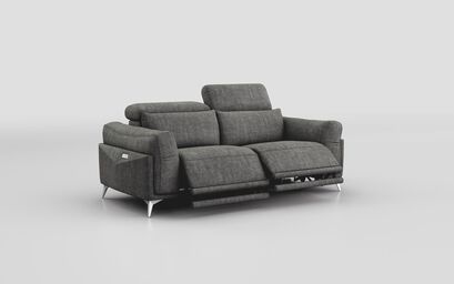 Gattolino 3 Seater Power Recliner Sofa with Manual Head Tilt | Gattolino Sofa Range | ScS