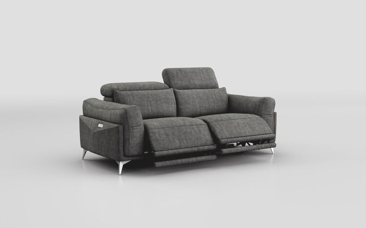 Gattolino 3 Seater Power Recliner Sofa with Manual Head Tilt | Gattolino Sofa Range | ScS