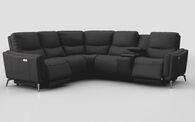 Valbiano 2 Corner 2 Power Recliner with Right Hand Facing Console | Valbiano Sofa Range | ScS
