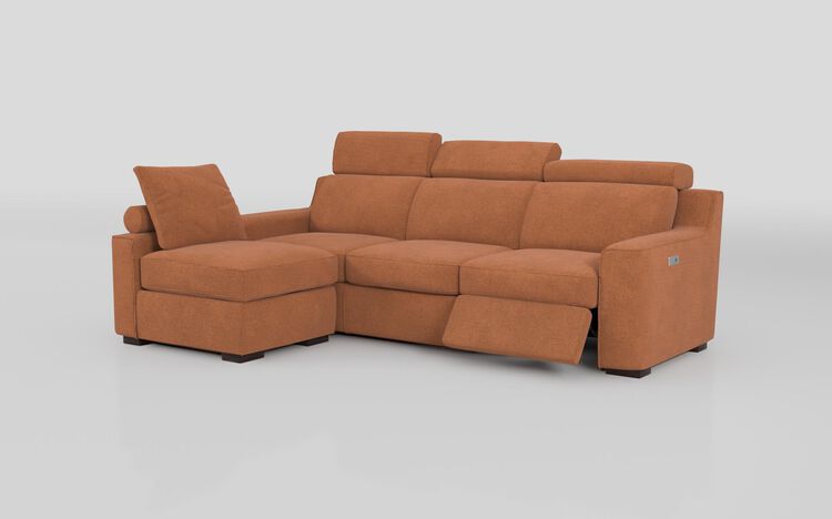 Crostolo 1 Corner 3 Right Hand Facing Power Recliner and Left Hand Facing Chaise Sofa | Crostolo Sofa Range | ScS