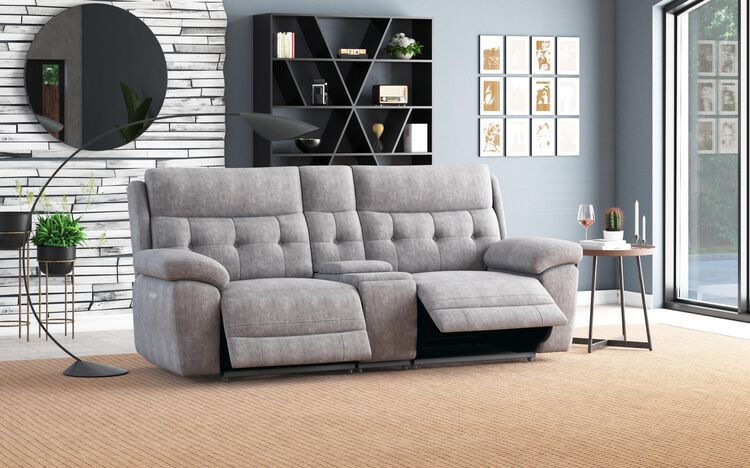 Belford 3 Seater Power Recliner Sofa with Console | Belford Sofa Range | ScS
