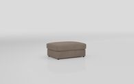 Aspen Fabric Plain Top Banquette Footstool | Aspen Sofa Range | ScS