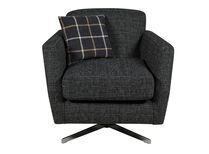 Theo Fabric Plain Swivel Chair | Theo Sofa Range | ScS