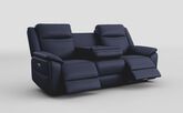 Poggiolo 3 Seater Power Recliner Sofa with Table 