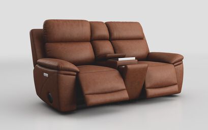 Montefiorino 2 Seater Power Recliner with Power Head Tilt, Lumbar & Media Console | Montefiorino Sofa Range | ScS