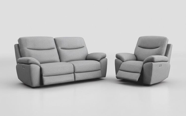 Argenta 3 Seater Power Recliner Sofa & Power Recliner Chair | Argenta Sofa Range | ScS