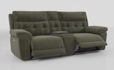 Belford 3 Seater Power Recliner Sofa with Media Console and Power Head Tilt