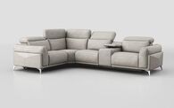 Gattolino 1 Corner 2 Static Sofa with Manual Head Tilts & Console | Gattolino Sofa Range | ScS