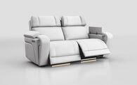 Adstock 3 Seater Power Recliner Sofa with Power Head Tilt, Lumbar, Massage, Audio, Heat & LED Lights | Adstock Sofa Range | ScS