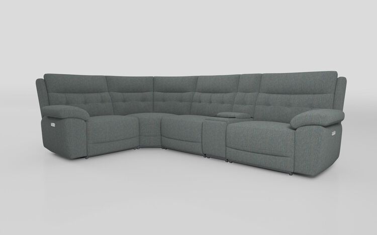 Belford 1 Corner 3 Sofa with Media Console | Belford Sofa Range | ScS