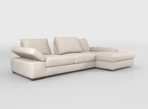 Savazza 4 Seater Sofa with Adjustable Back Rest Right Hand Facing Lounger | Savazza Sofa Range | ScS