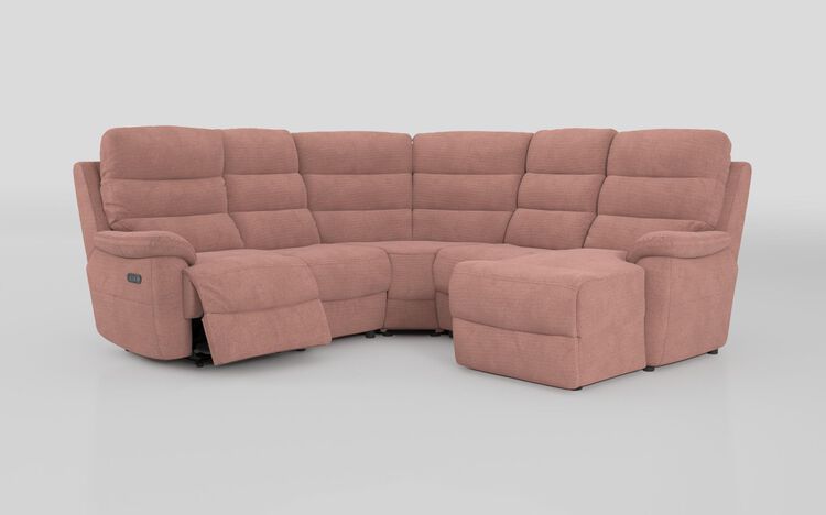 Ossett 2 Corner 2 Right Hand Facing Chaise Left Hand Facing Power Sofa with Head Tilt | Ossett Sofa Range | ScS