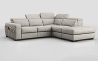 Melizzano 2 Corner 2 with Sliding Footrest & Right Hand Facing Chaise with Pockets | Melizzano Sofa Range | ScS