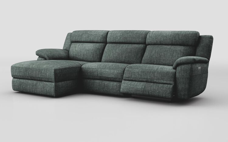 Sarsina 3 Seater Sofa Right Hand Facing Power & Left Hand Facing Lounger with Head Tilt | Sarsina Sofa Range | ScS