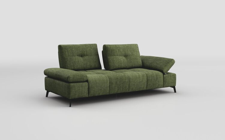 Linaro 3 Seater Sofa with Power Sliding Backrest & Adjustable Arms | Linaro Sofa Range | ScS