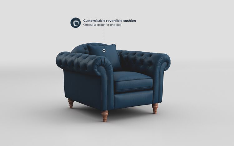 Regina Leather Armchair | Regina Sofa Range | ScS