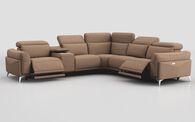 Gattolino 2 Corner 2 Power Recliner Sofa with Manual Headrests & Console | Gattolino Sofa Range | ScS