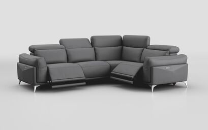 Gattolino 2 Corner 1 Power Sofa with Manual Head Tilt | Gattolino Sofa Range | ScS