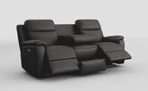 Calboli 3 Seater Power Recliner Sofa with Table