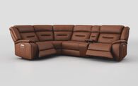 Massari 1 Corner 3 Power Recliner Sofa with Console & Head Tilt | Massari Sofa Range | ScS