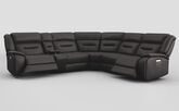 Massari 3 Corner 3 Power Recliner Sofa with Console & Power Head Tilt