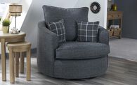 Theo Fabric Twister Chair | Theo Sofa Range | ScS